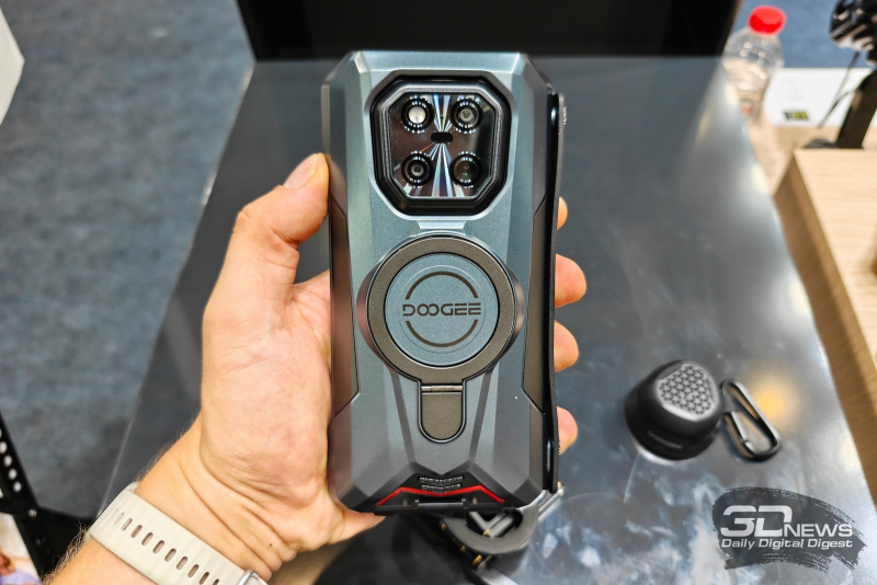 Doogee привезла на IFA 2026 защищённый смартфон с ИИ-тепловизором, флагман с огромным аккумулятором и другие гаджеты